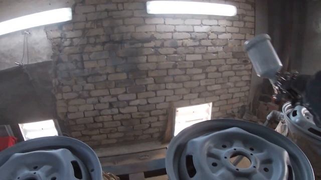 Как покрасить диски своими руками смотреть онлайн