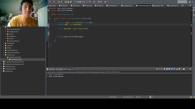 Java Programming Tutorial - How to Use Scanner and Random Classes смотреть онлайн