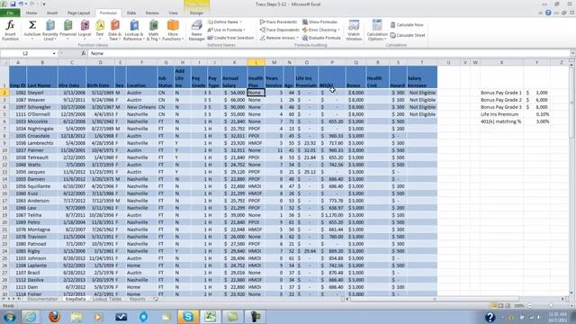Advanced Excel Tutorial 7, Review Assignment #5-12 смотреть онлайн