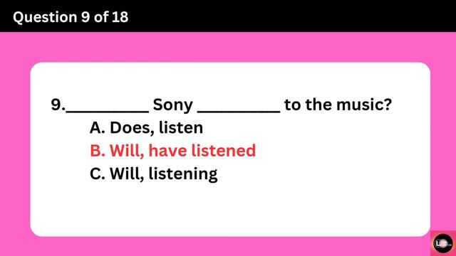 Future Perfect Tense Quiz | Grammar Quiz | Test Your English | Test your Future Perfect skills смотреть онлайн