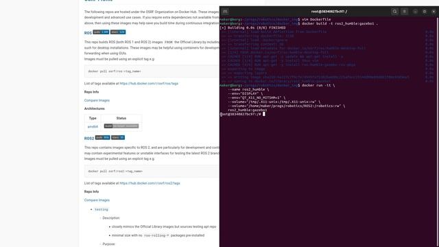 ROS2 in Docker смотреть онлайн