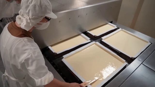 Приготовление Медового Торта "Кастелла Нагасаки" Тайваньская Фабрика Продуктов Питания смотреть онлайн