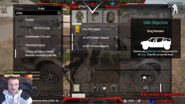 Arma 3[EU] Armajunkies #1 | Altis Wasteland Hacker ist auf den Server смотреть онлайн