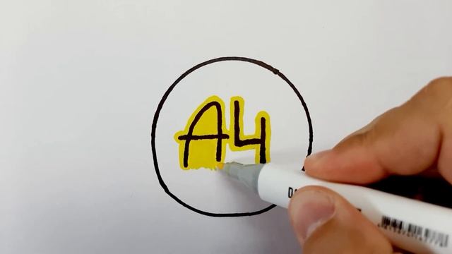 Как нарисовать логотип ВЛАДА А4 /How to draw a VLAD A4 logo Сахарные соты из сериала Игра в кальмар смотреть онлайн