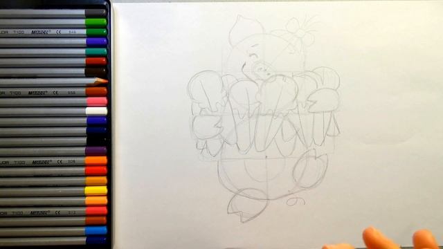 How to draw cute animals Как нарисовать милых животных смотреть онлайн