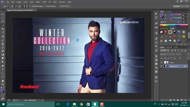 How to Blur Background in Photoshop CS6 2017 | blur tool photoshop | learn adobe photoshop смотреть онлайн