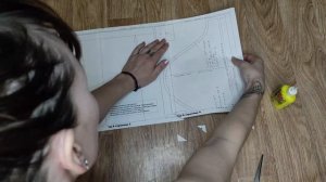 Как быстро склеить выкройку или как собрать выкройку