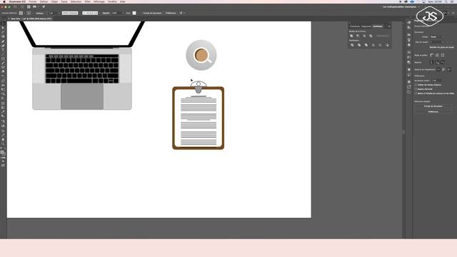 Illustrator cc - Comment créer un Macbook #03 смотреть онлайн
