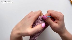 ? Детская сумочка крючком из шнура ?