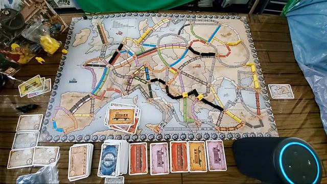 Pixie Play Through - Ticket To Ride: Europe (w/ Alexa!) смотреть онлайн