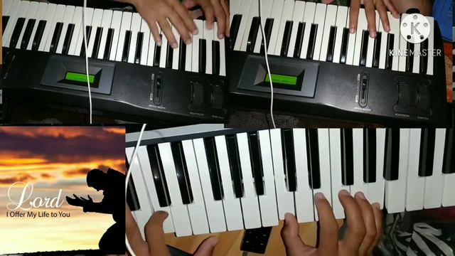 KORG X50-X5D - LORD I OFFER MY LIFE TO YOU смотреть онлайн