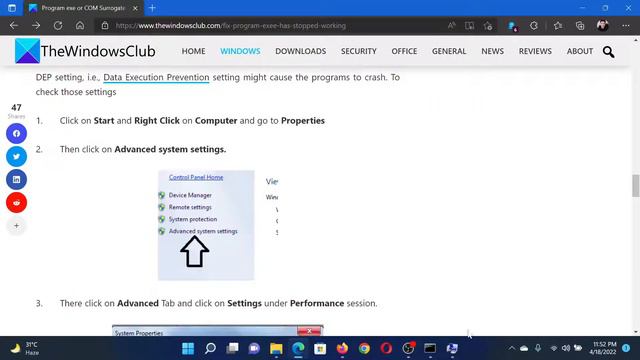 Program exe or COM Surrogate has stopped working error in Windows 11/10 смотреть онлайн