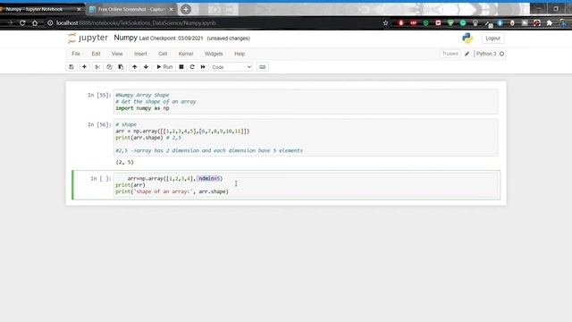 #60 Python Data Science Numpy - Part 3 | Tek Solutions | #datascience| @teksolutions #numpy смотреть онлайн
