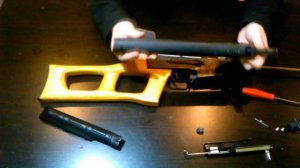 Страйкбольный ВСС Винторез Всего за 2500 рублей! 2016г.  Своими руками!!!/How to make with own hand