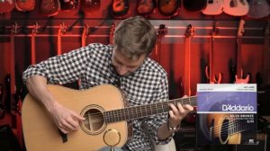 Как калибр струн влияет на звучание акустической гитары? Обзор струн D’Addario разных калибров.