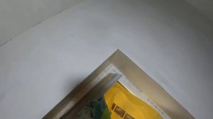 Как шпаклевать откосы оконные под покраску. Финишный первый слой.К науф Мульти финиш.