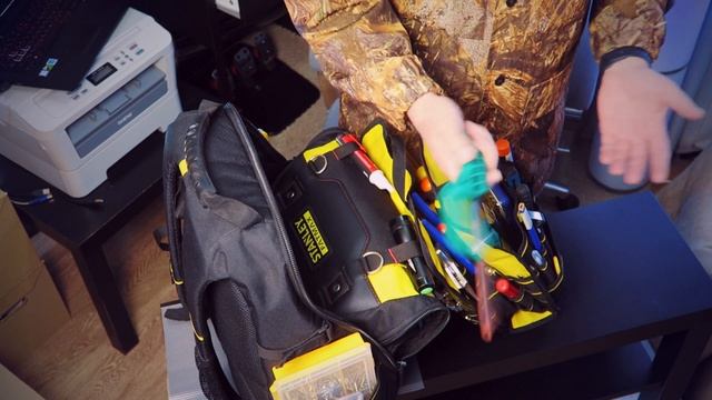 Рюкзак с инструментами настоящего мужика. Мой набор инструментов для дома. 4К смотреть онлайн