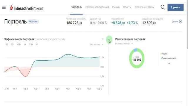 Крупный международный брокер Interactive Brokers. Обзор и впечатления от использования. смотреть онлайн