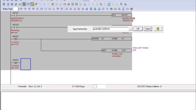 DTC(delta temp controller) – PLC Communication through MODBUS смотреть онлайн