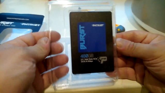 ОНЛАЙН ТРЕЙД.РУ - SSD диск PATRIOT 2.5" BURST 480 Гб SATA III н/д PBU480GS25SSDR смотреть онлайн