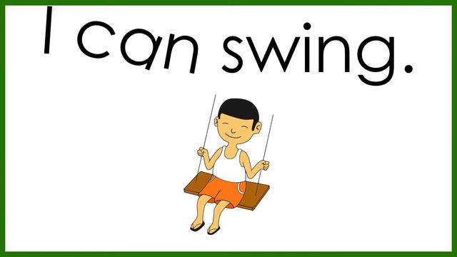 KIDS READING PRACTICE AT HOME LESSON 1 | Verbs - Action Sentences with I can | Learn to Read смотреть онлайн