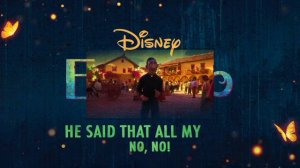 Disney Encanto We don't Talk about Bruno You Sing All  Part Instrumental Movie Version