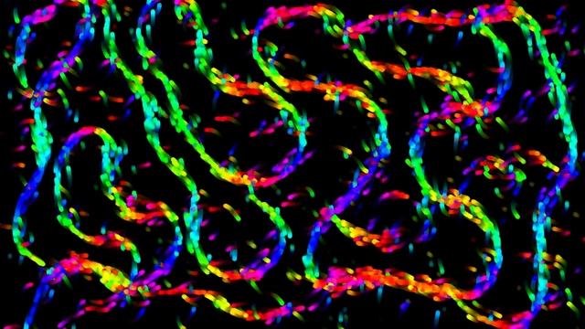 Processing (Java) - 3000 Path Forming Orbs 60 fps (Generative Art) смотреть онлайн