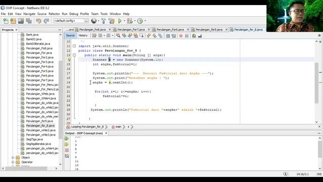 Membuat Aplikasi Perulangan Sederhana dengan Netbeans 8.2 смотреть онлайн