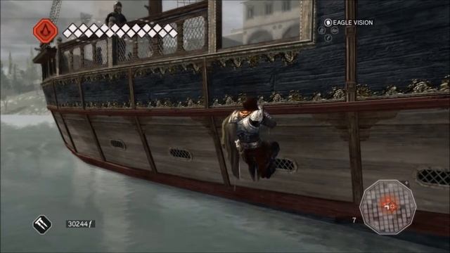 Assassin's Creed II bonfire of the vanities merchant boat assassination смотреть онлайн