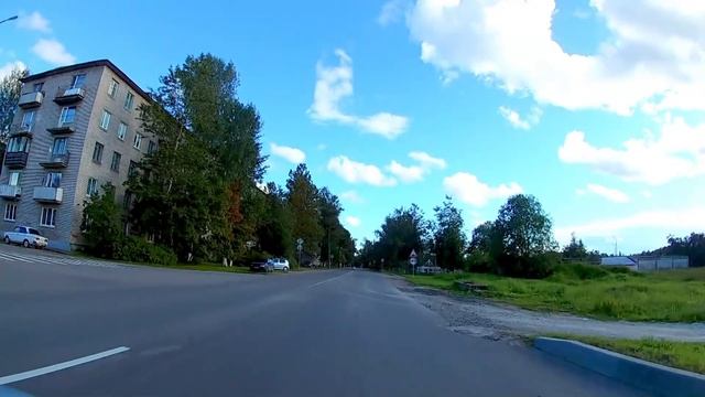 город Сланцы - виды основных улиц смотреть онлайн