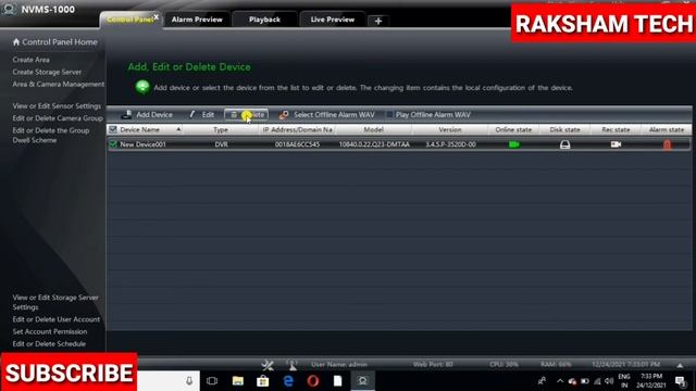 NVMS 1000 SOFTWARE FUNCTION AND FEATURES||TVT PC SOFTWARE