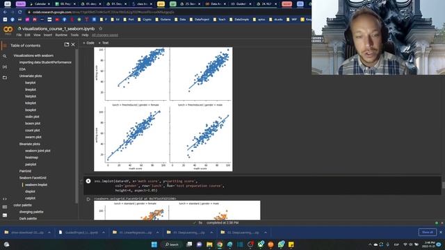 python data analysis tips lmplot seaborn control scatter lineplot kws смотреть онлайн