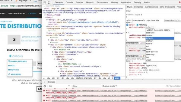 vertical align for spans