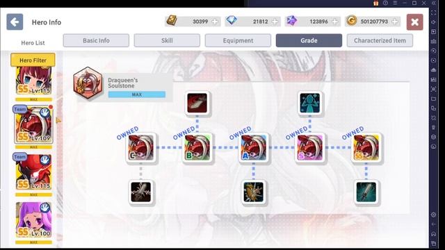 Upgrading my last 4 Heroes to SS, Codex Complete! смотреть онлайн