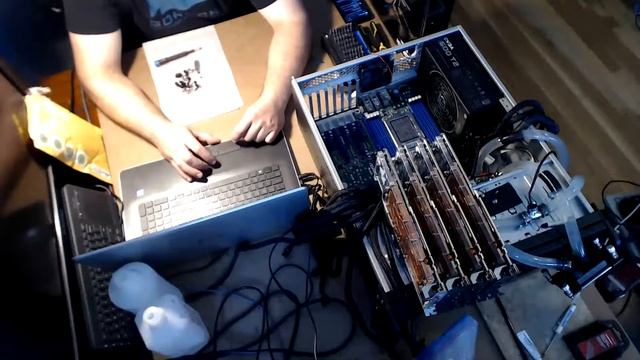 Water Cooled Rack Mount 4x Titan RTX Build - Part 4: Tiga Gaiden смотреть онлайн