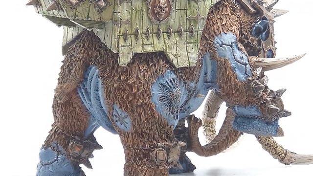 Chaos War Mammoth Showcase - Old Forgeworld Miniature for Age of Sigmar смотреть онлайн