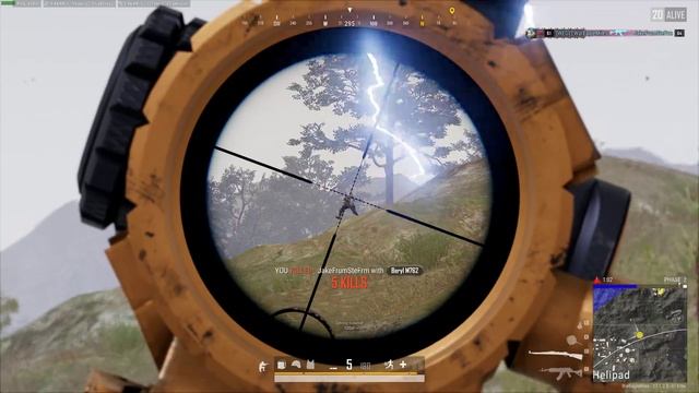[4K] PUBG PC：TOP1 PARAMO 11KILLS BERYL&KAR98K SOLO VICTORY GAMEPLAY (NO COMMENTARY)