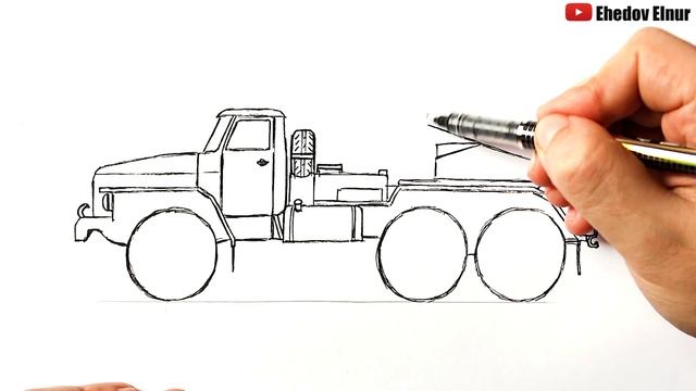 Как нарисовать Град | Ахадов Эльнур смотреть онлайн