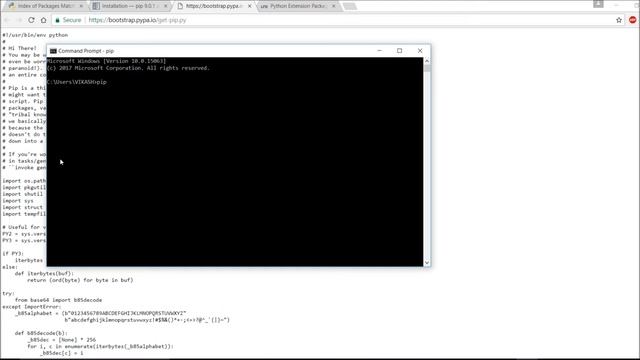 Quick Demo Installation of Python and then Pip with Other Python Packaging for Data Analysis смотреть онлайн