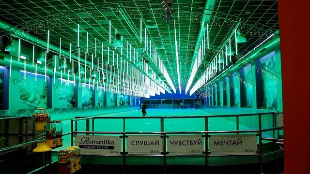 3D потолок на ледовом катке в ТРЦ Омега смотреть онлайн