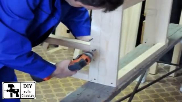 Диван ЧЕСТЕР своими руками 1 часть Каркас смотреть онлайн