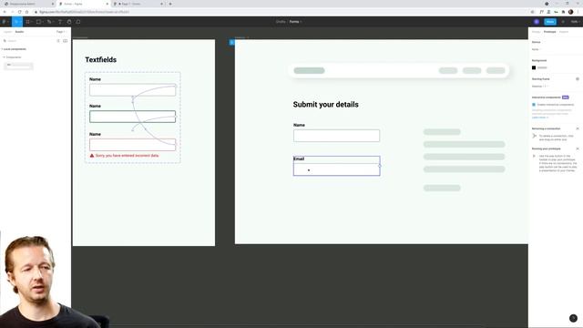 Form Design in Figma with Interactive Components смотреть онлайн