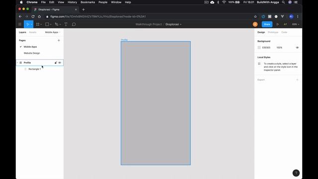 Tutorial Figma 4 — Mempelajari Rectangle dan Colors смотреть онлайн