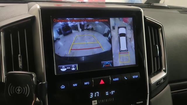 Toyota Land Cruiser 200 2015-2021. Установка блока Android 10. Демонстрация работы Android. смотреть онлайн