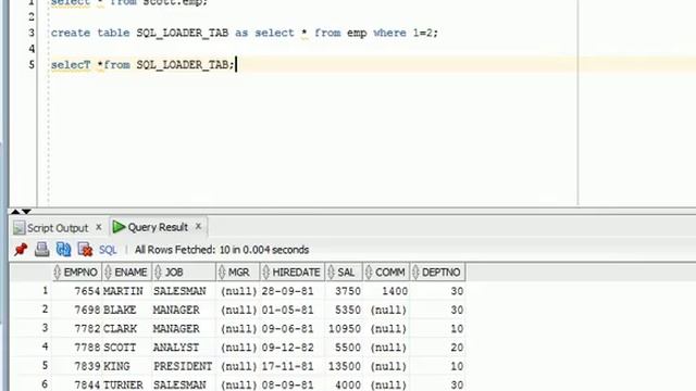 SQL * Loader Tutorial 5: SQL Loader SKIP & FILLER options смотреть онлайн