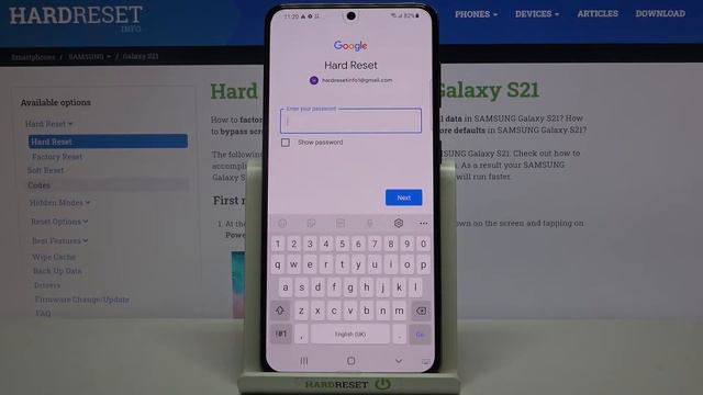 How to Create & Erase Google Account in SAMSUNG Galaxy S21 – Add / Remove Google User смотреть онлайн