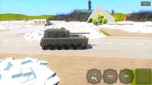 1 МОНСТР КВ-44 VS 100 маленьких МАУСОВ В BRICK RIGS! ВЫЖИВАНИЕ В БРИК РИГС! КВ-44 Мультики про танк