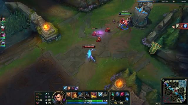 Тащю тиму на ксине Xin Zhao!