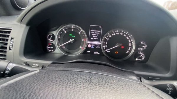 Переключение датчиков давления шин с зимы на лето и наоборот LC200 Toyota