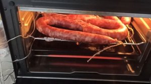 Варено-копченая колбаса в коптильне Ханхи. Первый опыт и советы по использованию коптильного шкафа